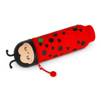 Legami KA0024 Kawaii-2-In-1 Silikon Federmäppchen-Ladybug