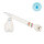 Stand-Ink Ovation - Kugelschreiber miit Standfuß - Llama - 1 mm - Sky Blue Ink