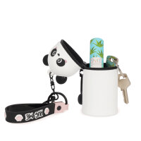 Legami MKAW0001 Mini Kawaii-Münztasche mit Schlüsselanhänger-Panda