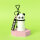 Legami MKAW0001 Mini Kawaii-Münztasche mit Schlüsselanhänger-Panda