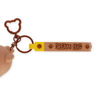 Mini Kawaii - Münztasche mit Schlüsselanhänger - Teddy Bear