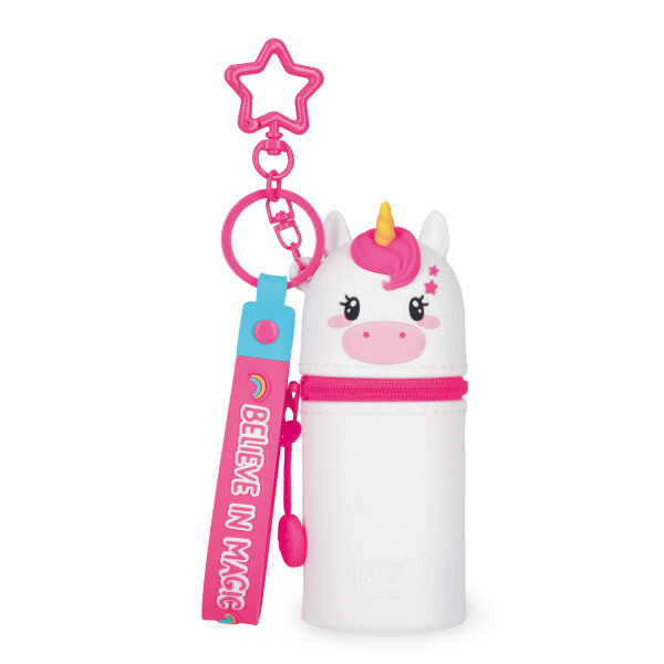 Legami MKAW0003 Mini Kawaii-Münztasche mit Schlüsselanhänger-Unicorn