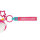 Legami MKAW0003 Mini Kawaii-Münztasche mit Schlüsselanhänger-Unicorn