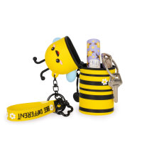 Legami MKAW0005 Mini Kawaii-Münztasche mit Schlüsselanhänger-Bee