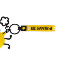 Mini Kawaii - Münztasche mit Schlüsselanhänger - Bee