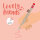 Legami CPP0018 Lovely Friends-Gel Stift mit Tierdeko-Teddy Bear-0,5 mm-Red Ink