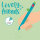 Legami CPP0007 Lovely Friends-Gel Stift mit Tierdeko-Dino-0,5 mm-Neon Green Ink
