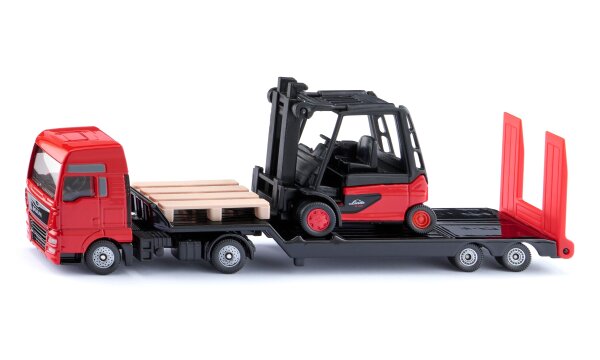 SIKU 1763 MAN Lkw mit Linde Gabelstapler