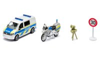 SIKU 2562 VW T6 mit BMW Polizeimotorrad