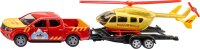 SIKU 2570 Nissan Navara mit Helikopter