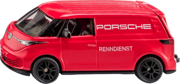 SIKU 1121 VW ID. Buzz Cargo Porsche Renndienst