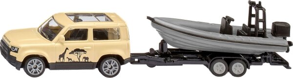 SIKU 1126 Land Rover Defender Safari mit Boot