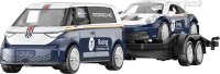 SIKU 2569 VW ID. Buzz mit Porsche 911 GT3 RS 1:55