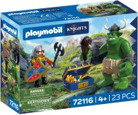 Playmobil® Knights 72116 Troll mit Löwenritterschatz