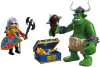 Playmobil® Knights 72116 Troll mit Löwenritterschatz