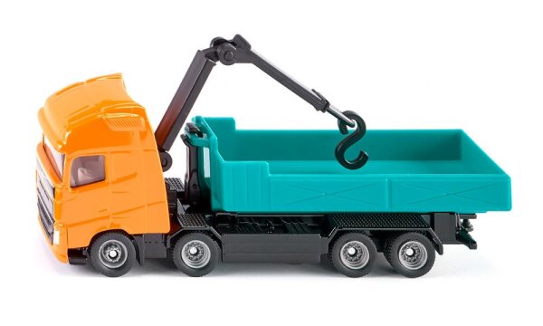 SIKU 1683 Volvo Abrollkipper mit Kran