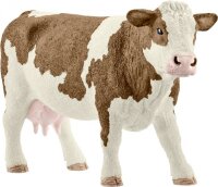 schleich® FarmWorld 13801 Fleckvieh-Kuh