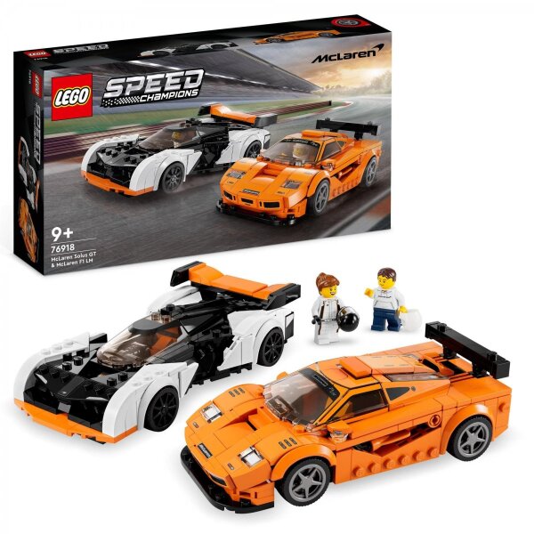 LEGO® SpeedChampions 76918 McLaren Solus GT & McLaren F1 LM